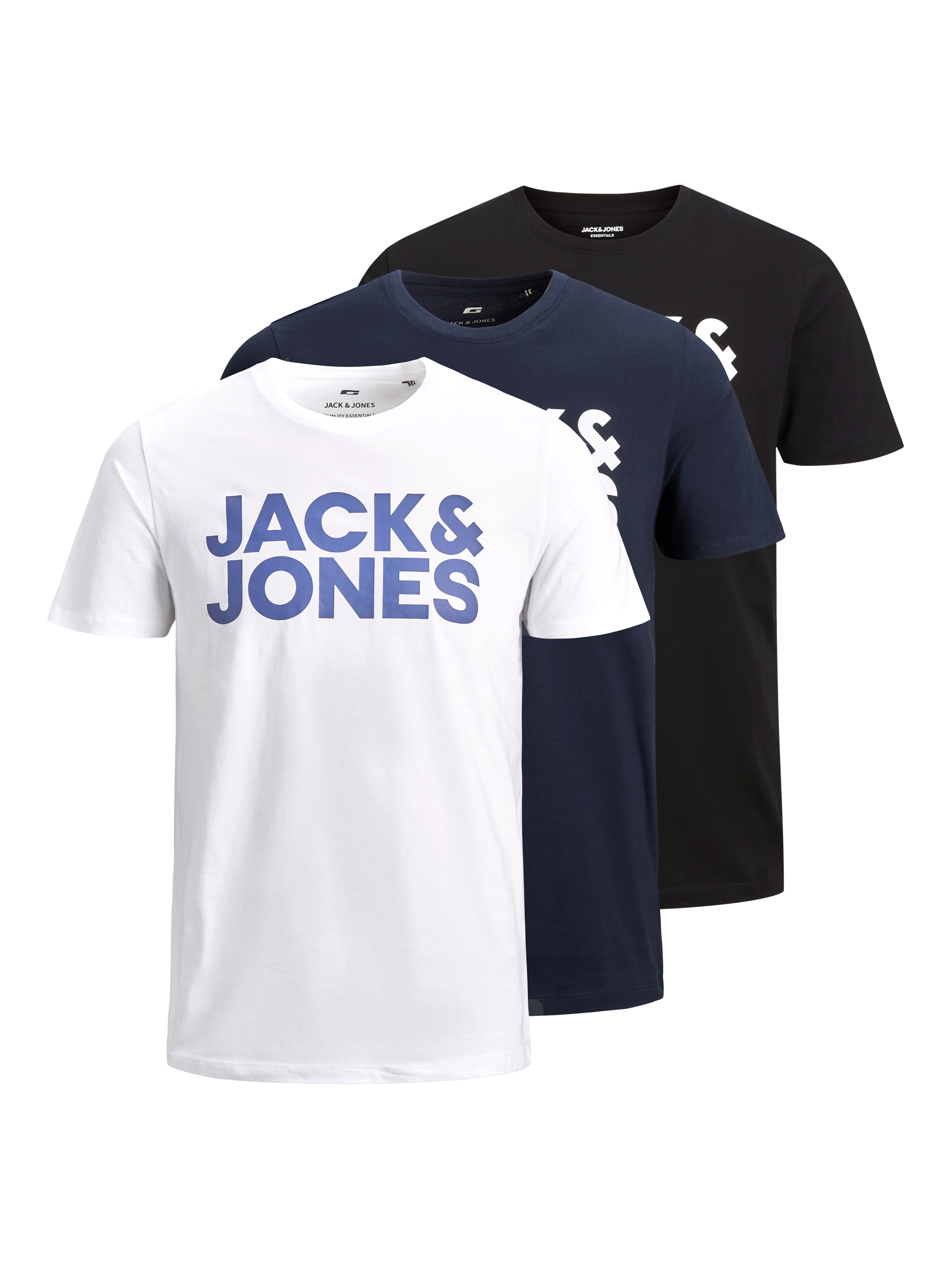 Thumbnail - 3er-pack Logo T-shirt