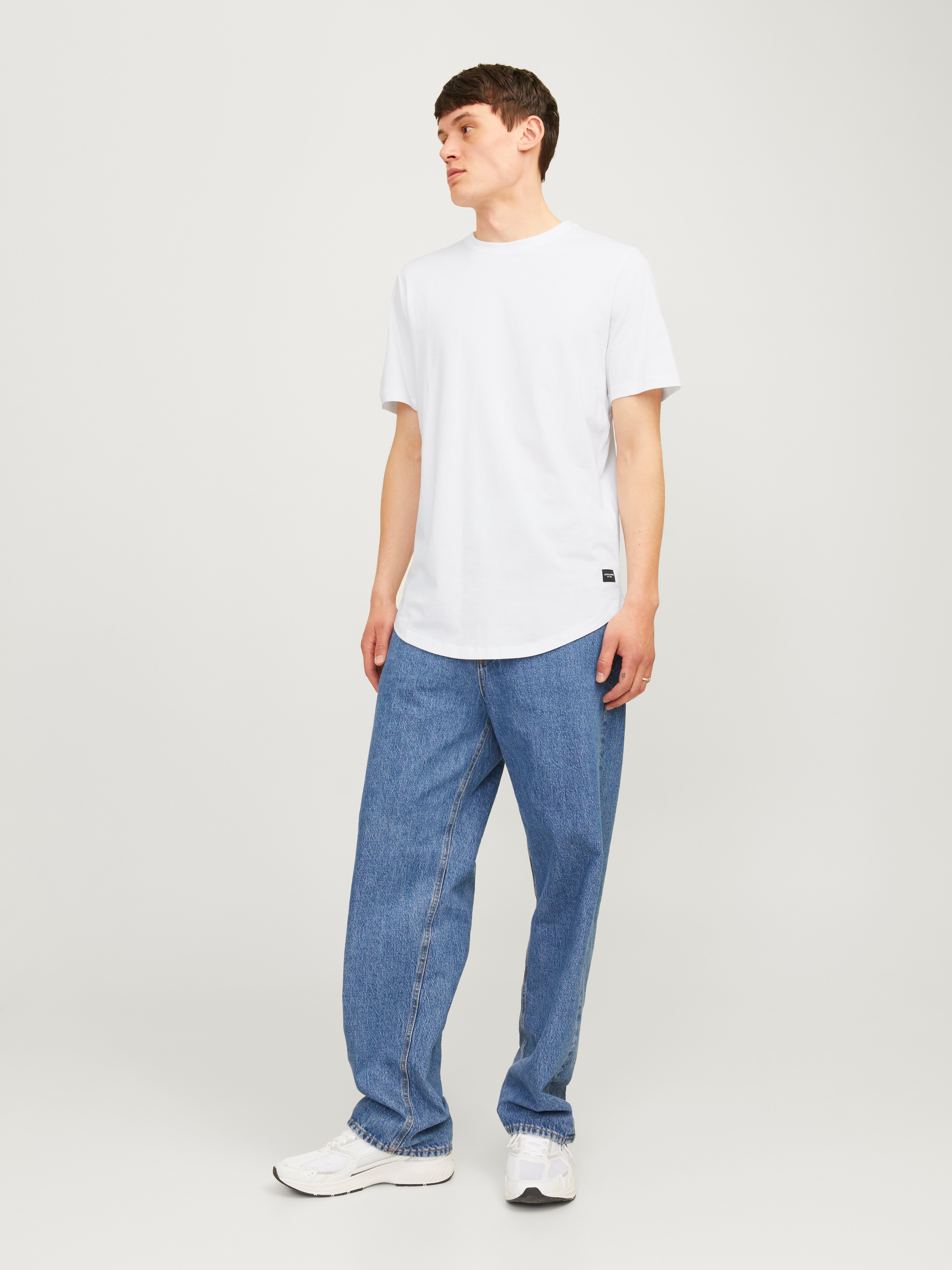 Thumbnail - 3er-pack Einfarbig T-shirt