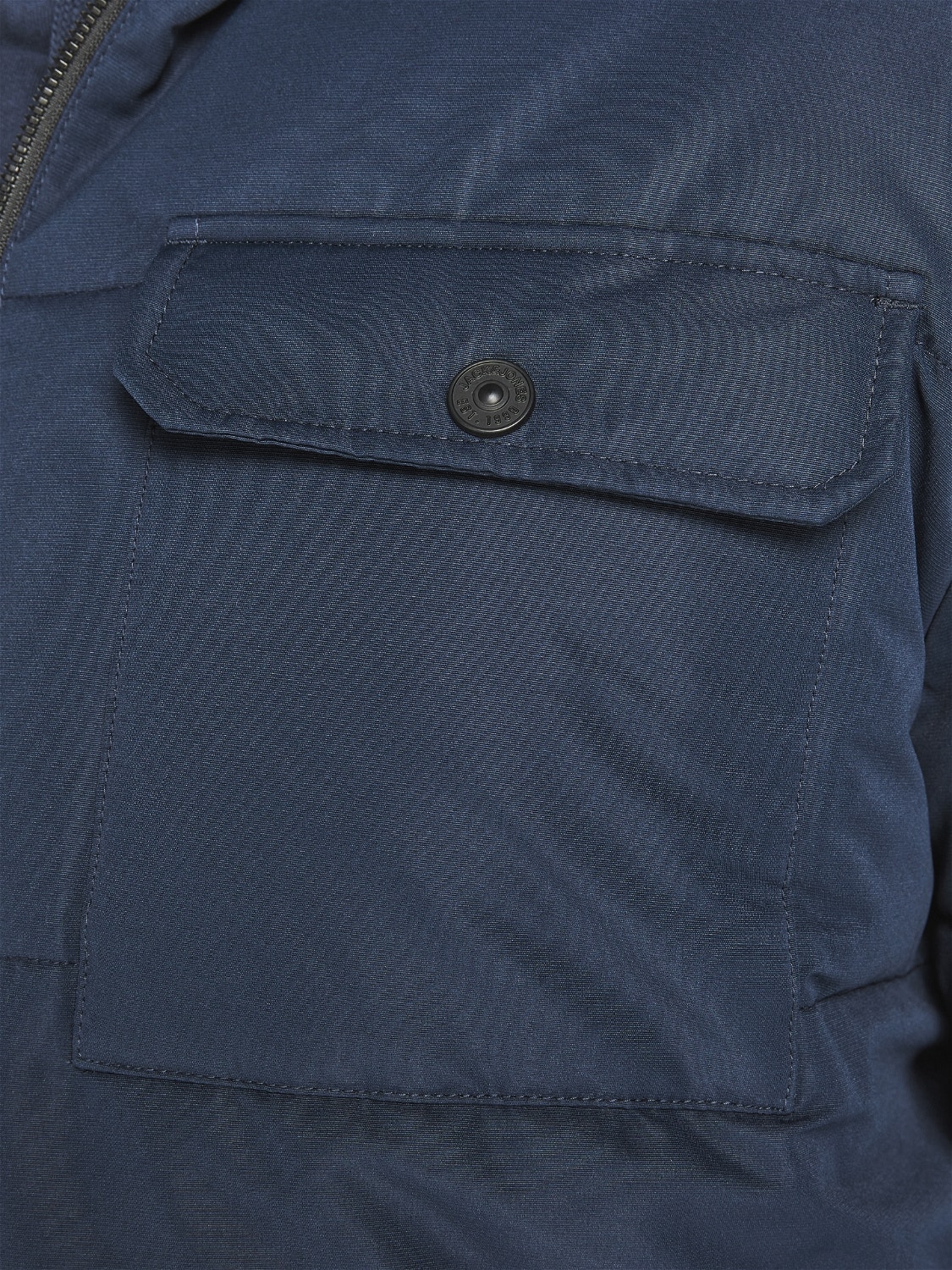 Jack & Jones Plus Size Puffer jas -Navy Blazer - 12191903