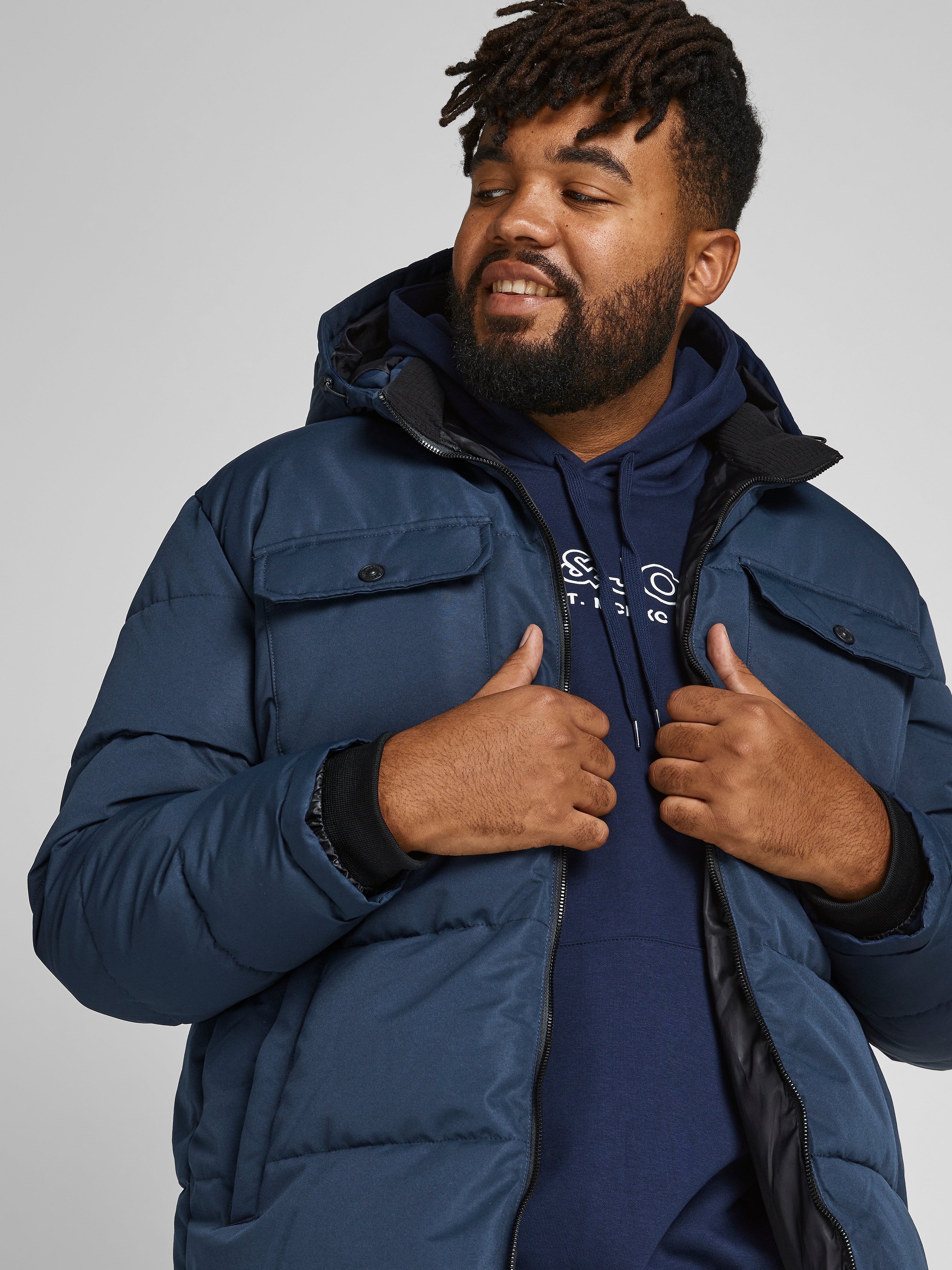 Jack & Jones Plus Size Puffer jacket - 12191903