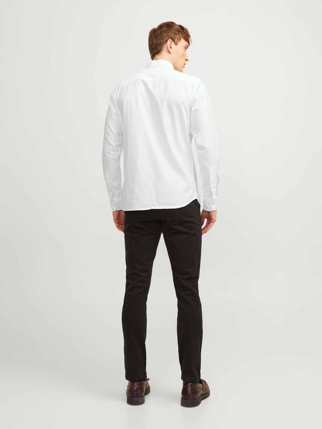 Jack & Jones Slim Fit Společenská košile -White - 12192150