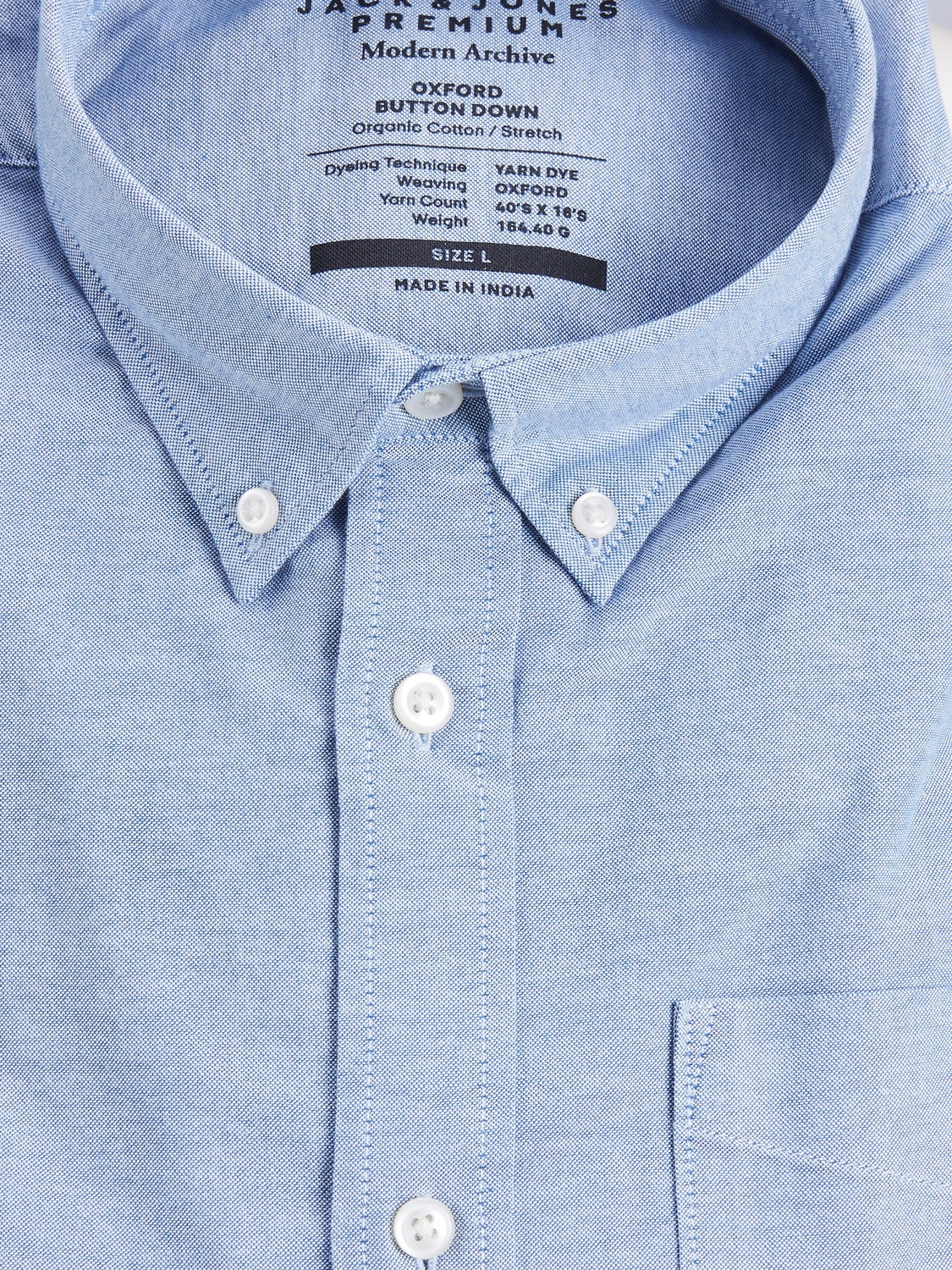 Jack & Jones Slim Fit Muodollinen paita -Cashmere Blue - 12192150