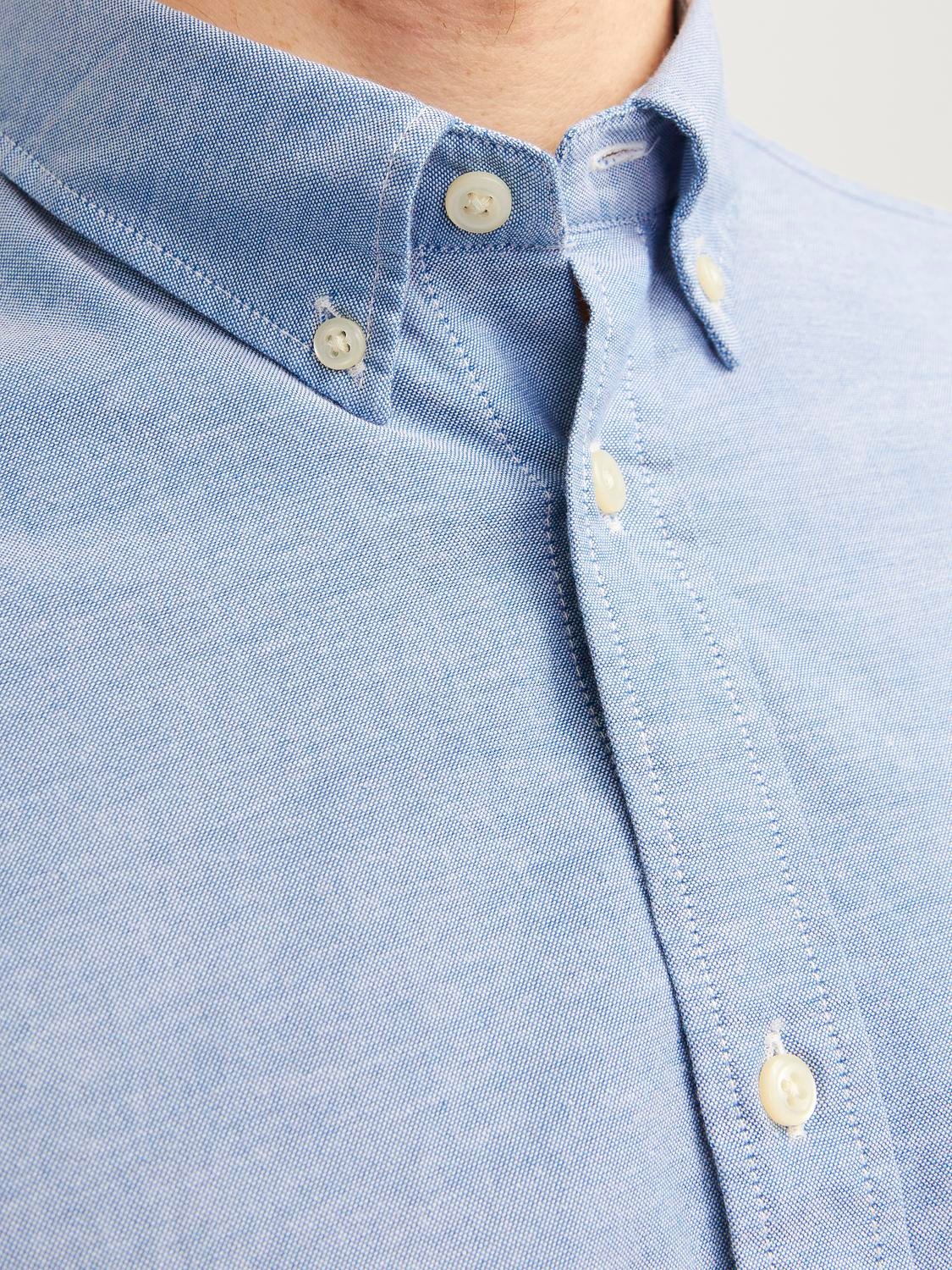 Jack & Jones Slim Fit Oberhemd -Cashmere Blue - 12192150
