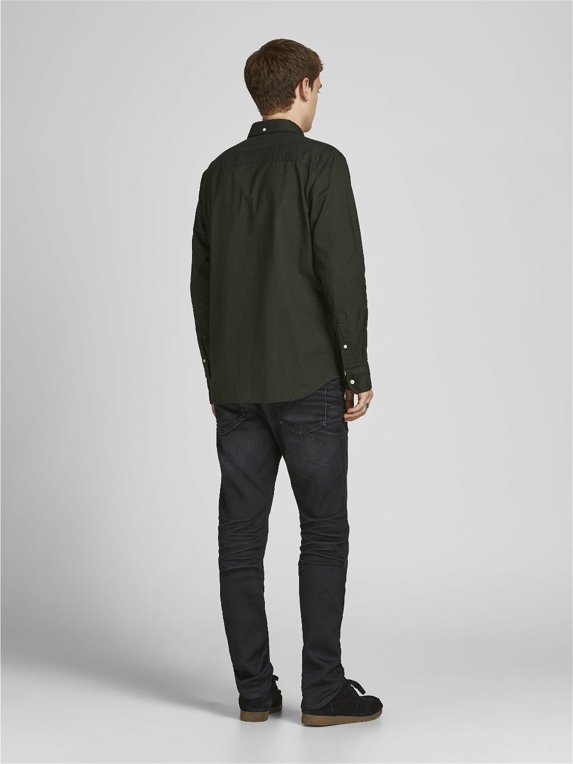 Jack & Jones Slim Fit Kleidisärk -Dusty Olive - 12192150