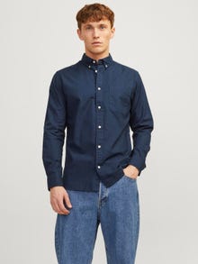 Jack & Jones Slim Fit Formell skjorta -Navy Blazer - 12192150