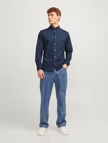 Jack & Jones Camisa Formal Slim Fit -Navy Blazer - 12192150