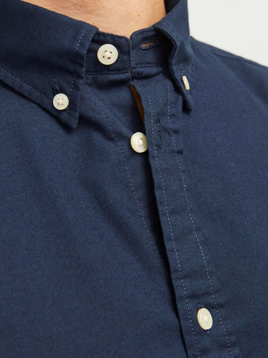 Jack & Jones Slim Fit Oficialūs marškiniai -Navy Blazer - 12192150