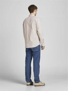 Jack & Jones Slim Fit Oficialūs marškiniai -Crockery - 12192150