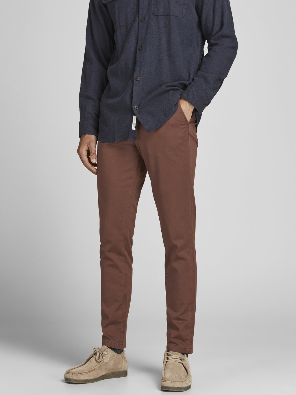 jack & jones marco bowie slim fit chinos