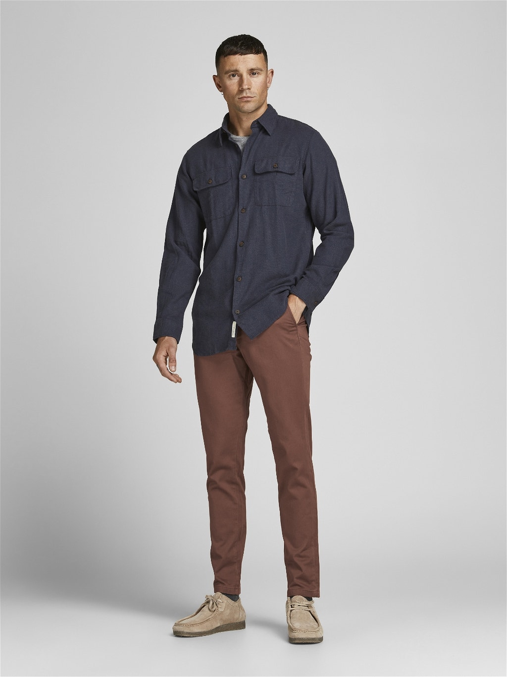 jack & jones marco bowie slim fit chinos