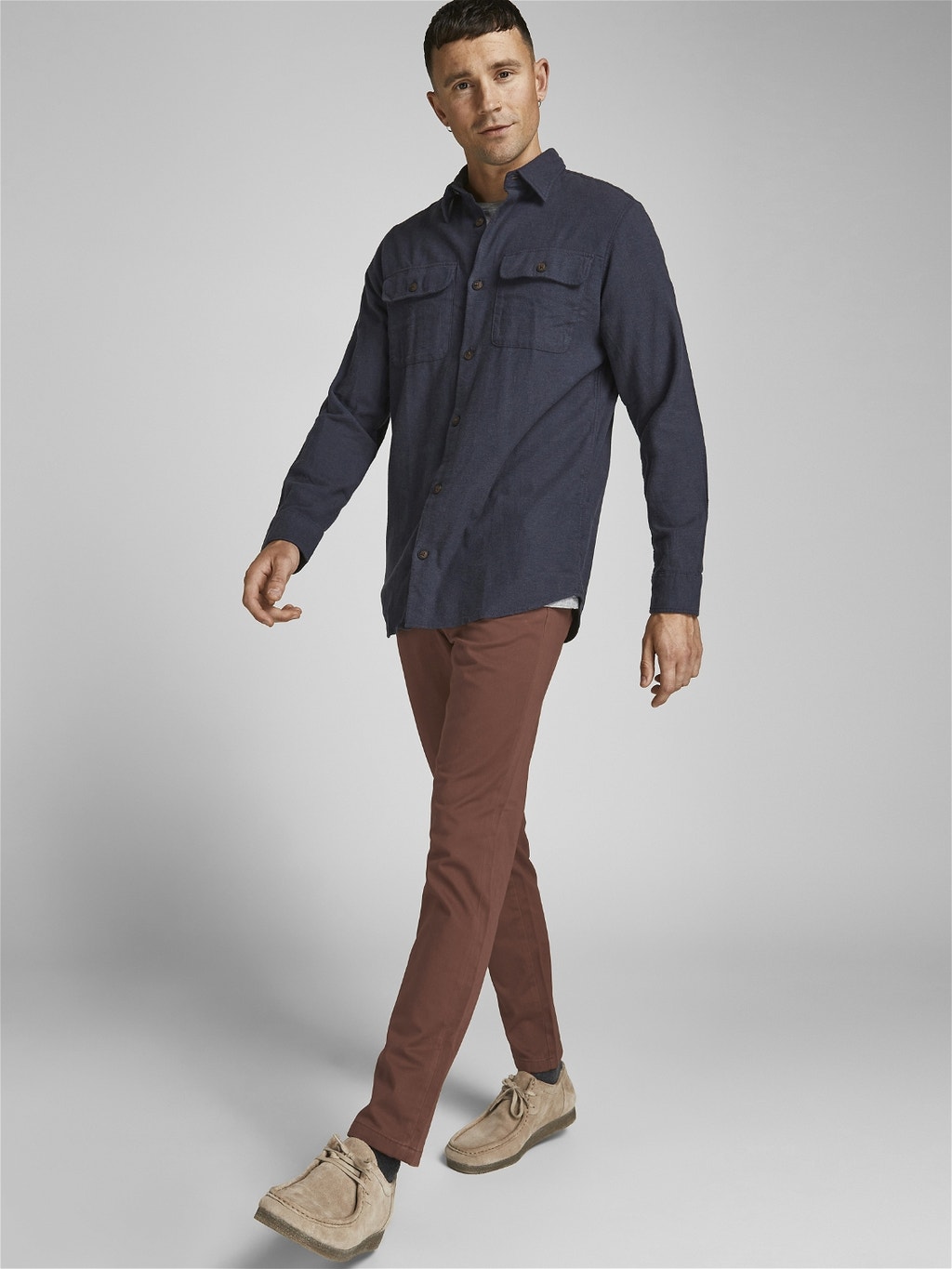 Marco Bowie SA Chinos | Dark Brown | Jack & Jones®