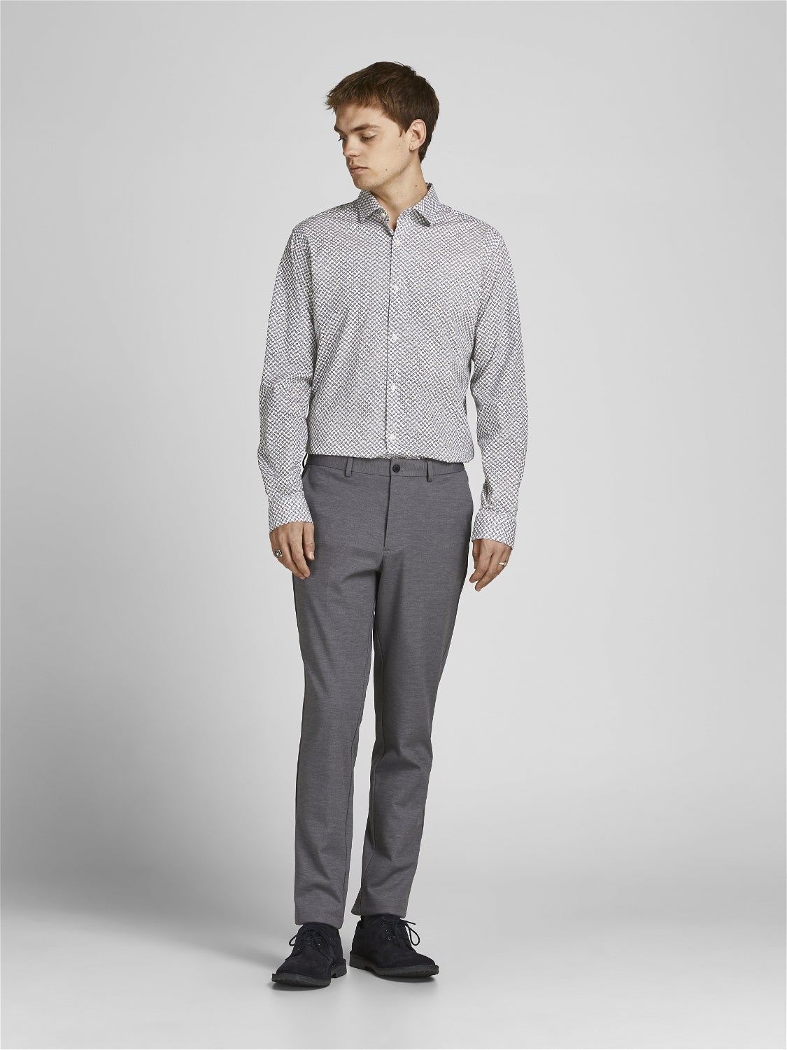 Slim Fit Printed shirt | Light Rose | Jack & Jones®