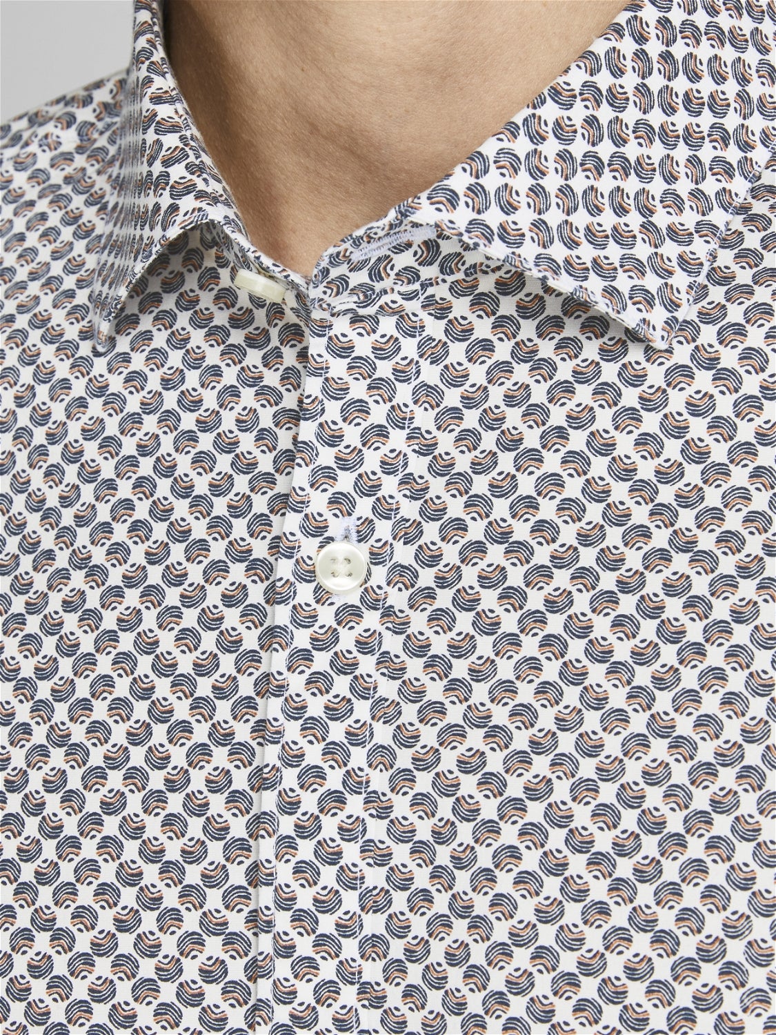 Slim Fit Printed shirt | Light Rose | Jack & Jones®