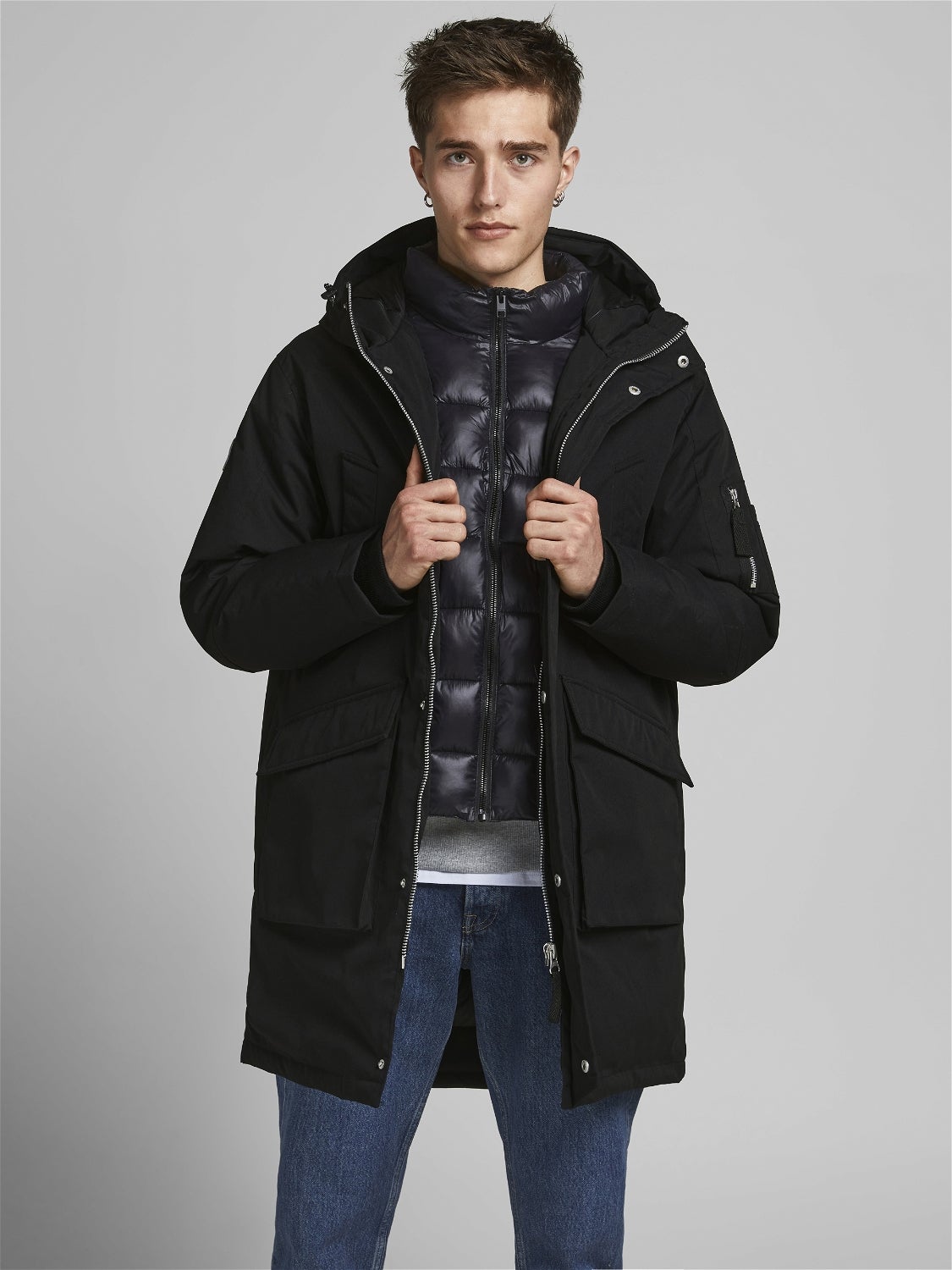 Allsaints sergio cheap parka