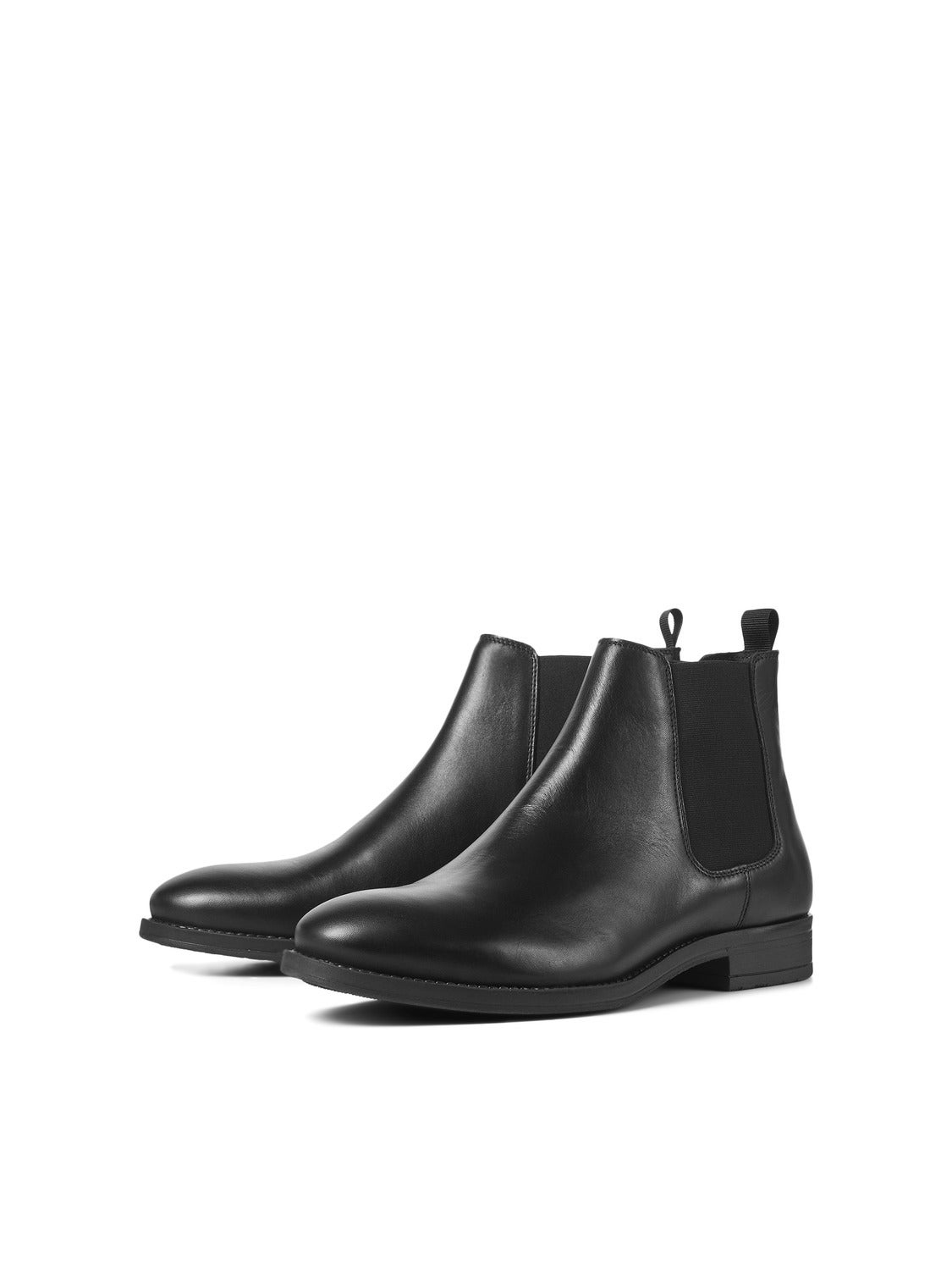 Botas Chelsea Piel Negro Jack Jones