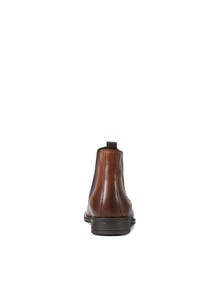 Jack & Jones Δέρμα Μπότες Τσέλσι -Cognac - 12192758