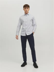 Jack & Jones Slim Fit Chino trousers -Navy Blazer - 12193105
