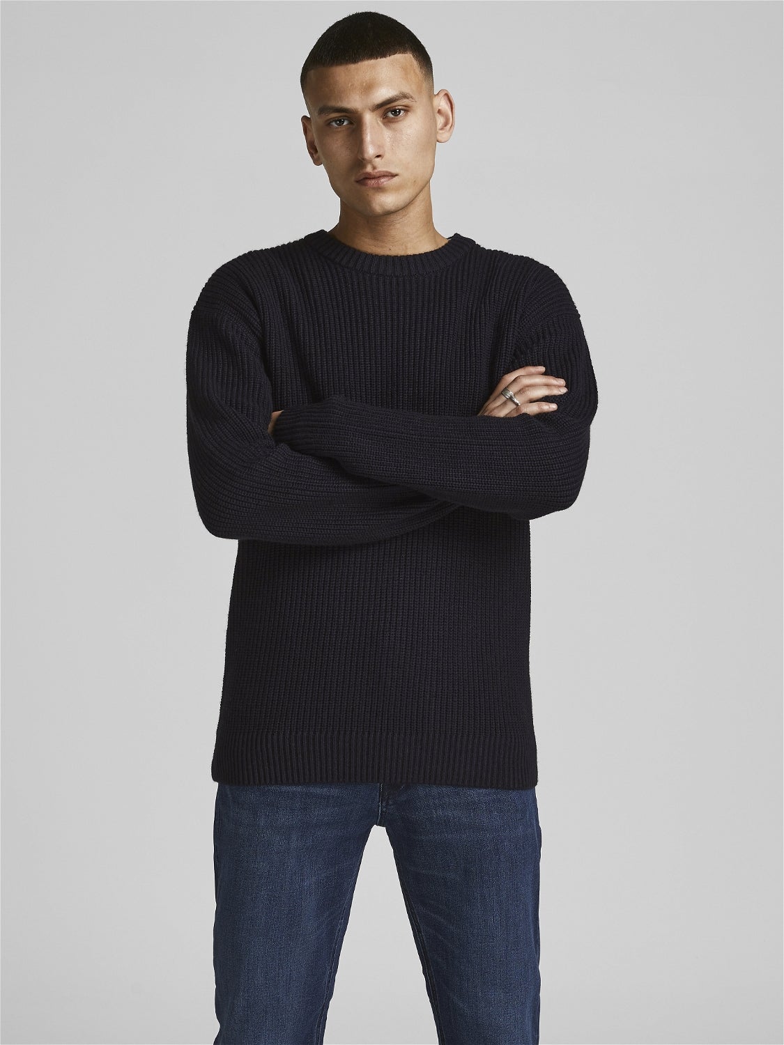 het dossier Gemoedsrust aluminium Jacquard weave Knitted Pullover with 50% discount! | Jack & Jones®