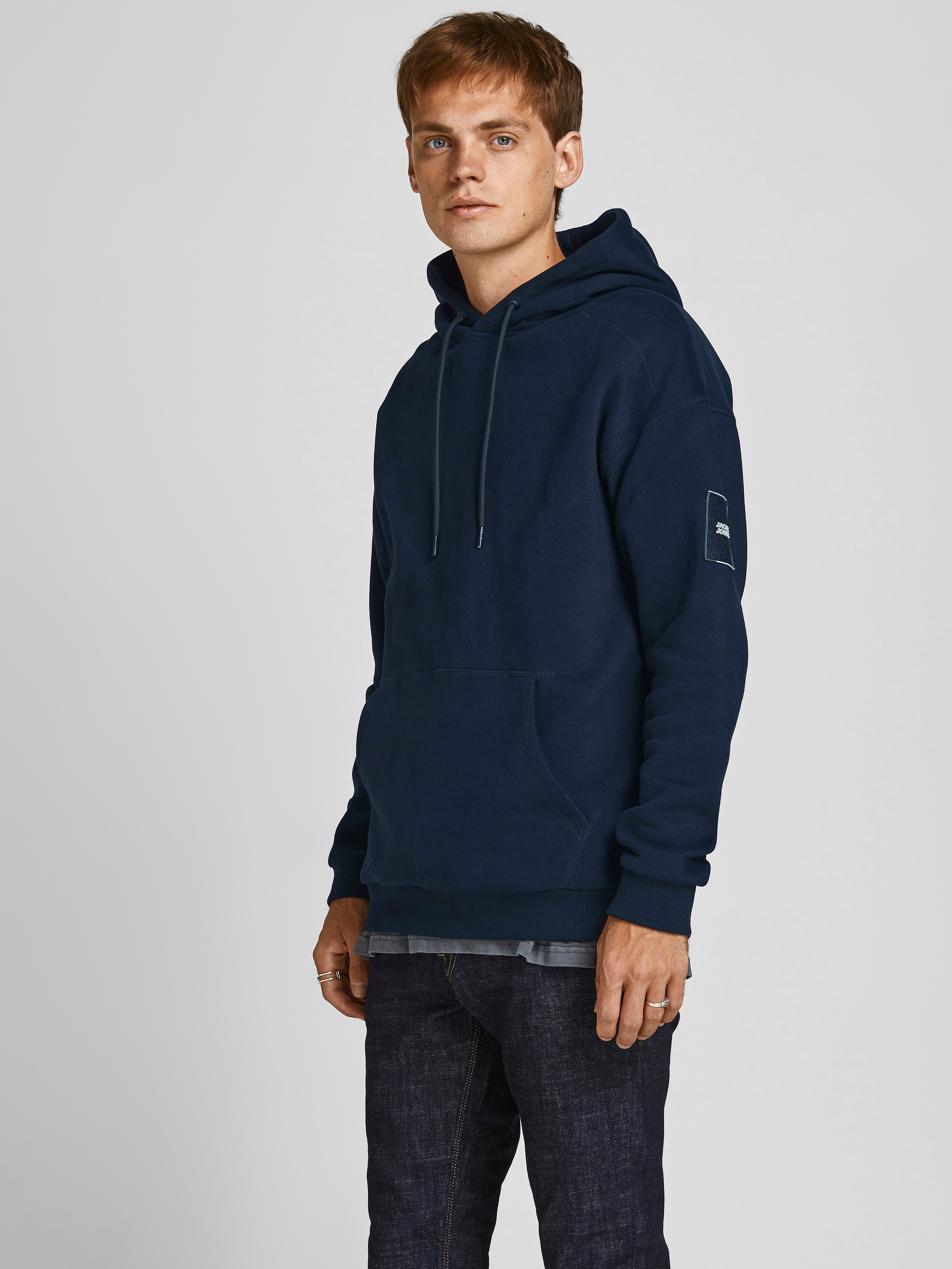Kangaroo pocket Hoodie with 40 