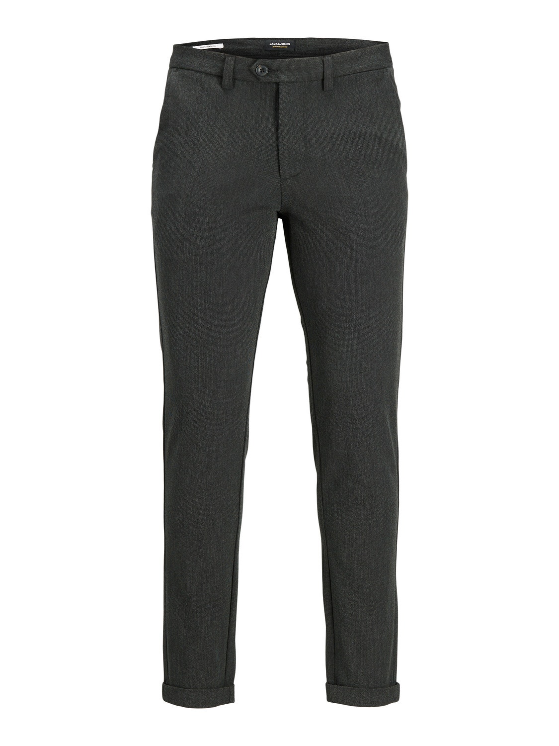Jack & Jones Slim Fit Spodnie chino -Dark Grey - 12193553