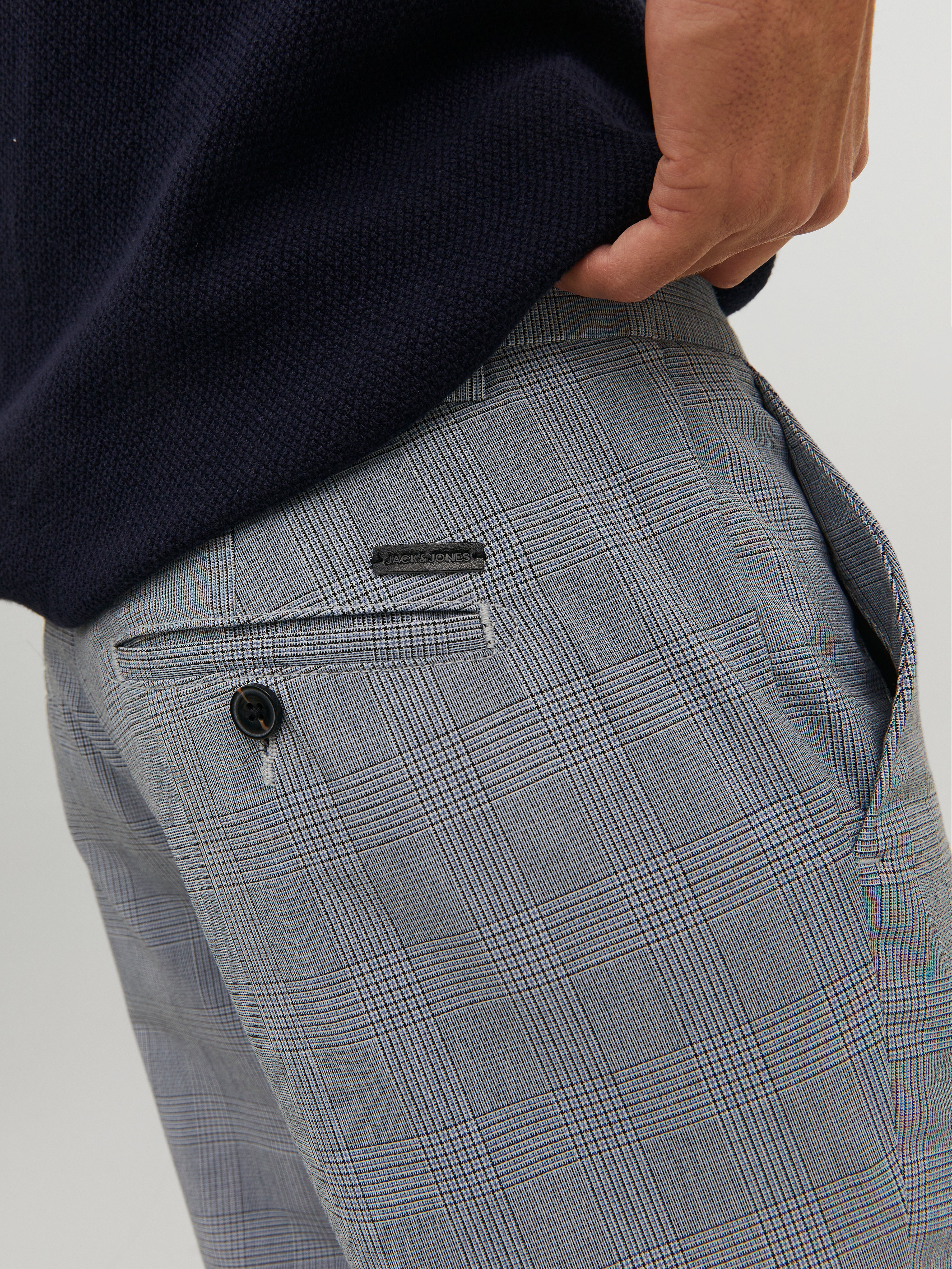 Buy Antony Morato Men Black Skinny Fit Formal Trousers - Trousers for Men  18470478 | Myntra