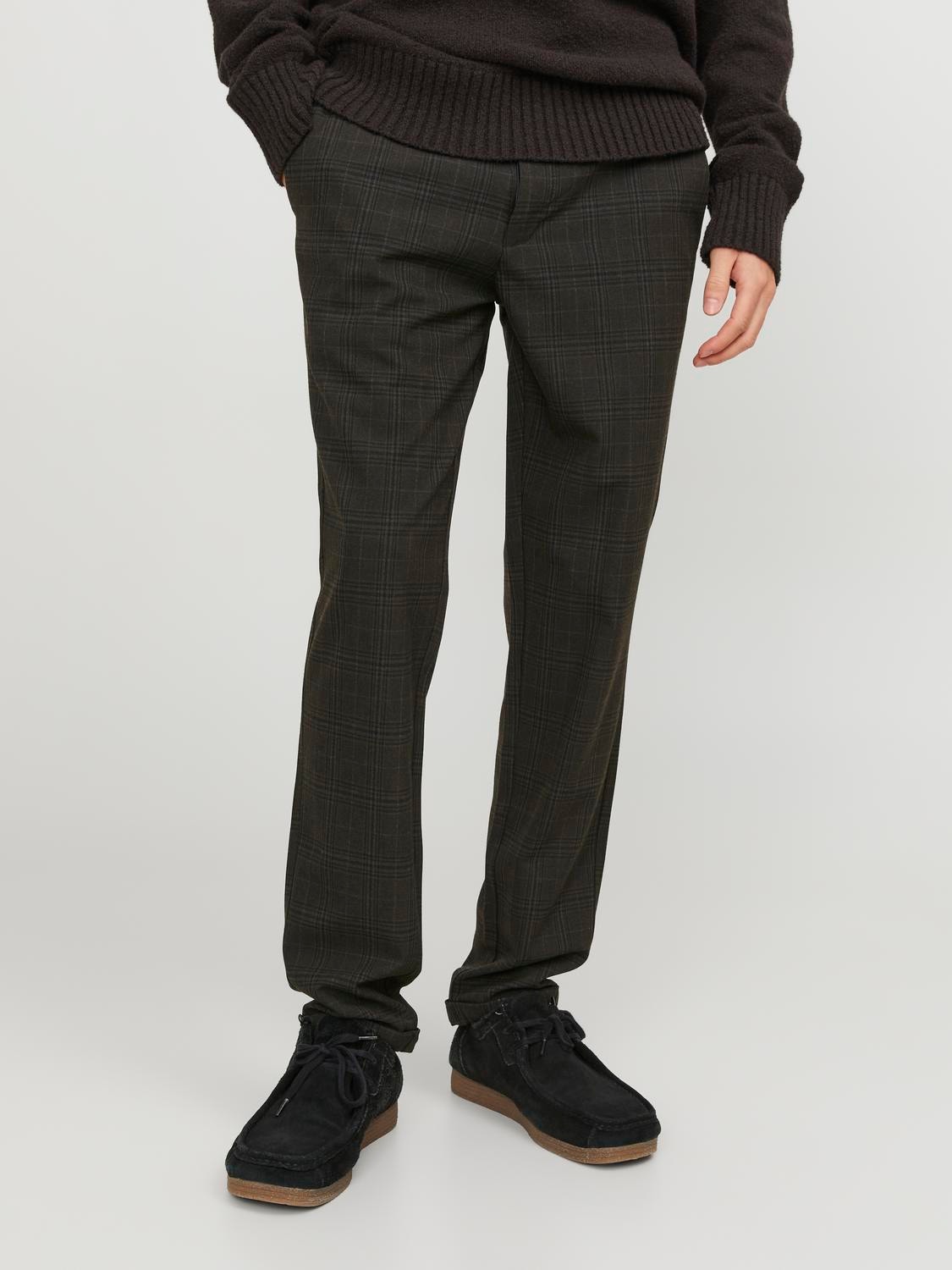 Jack & Jones Slim Fit Chinobukser -Mulch - 12193553