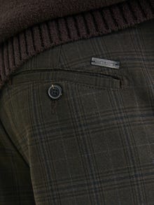 Jack & Jones Slim Fit Spodnie chino -Mulch - 12193553