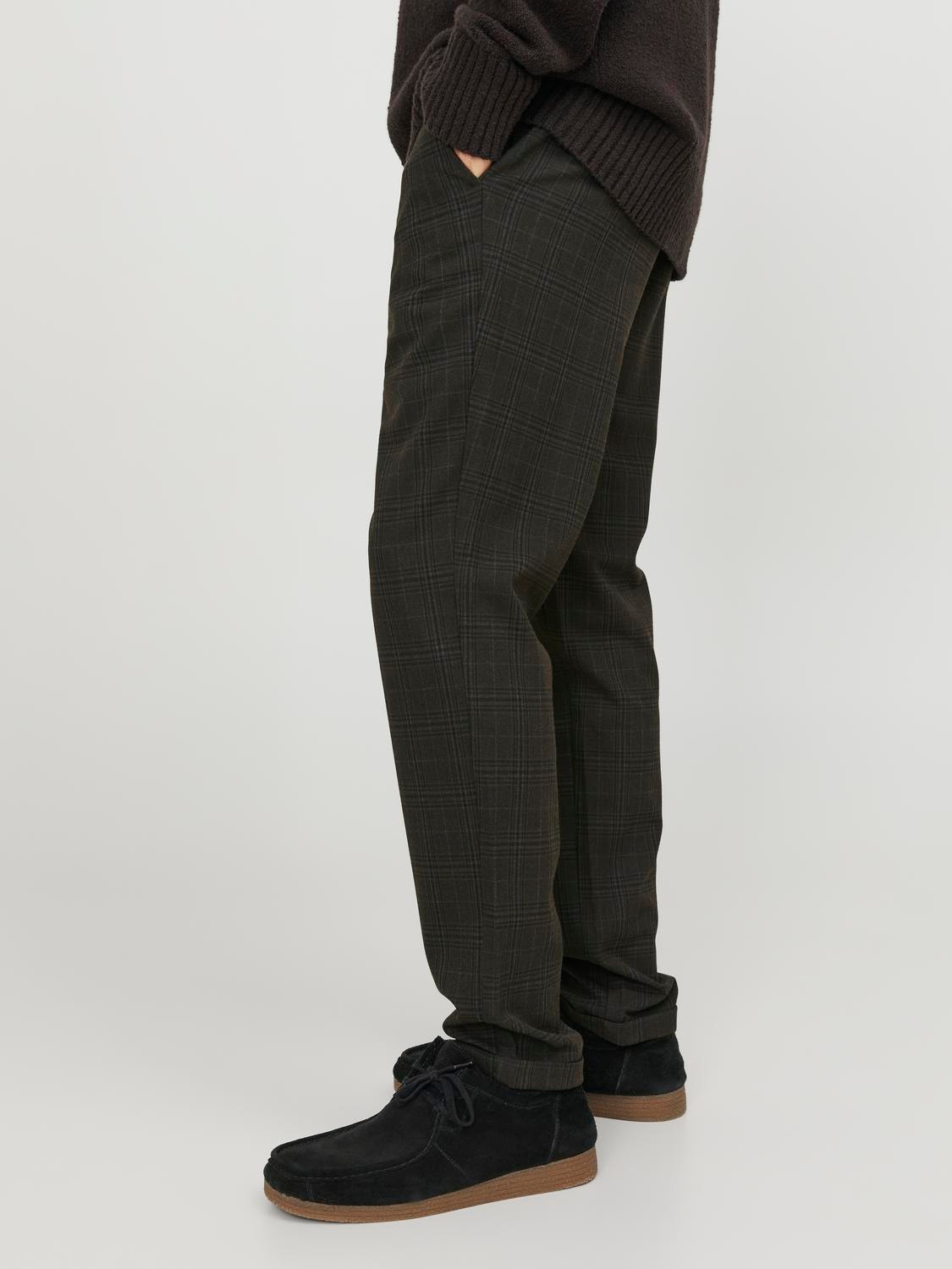 Jack & Jones Slim Fit Plátěné kalhoty Chino -Mulch - 12193553