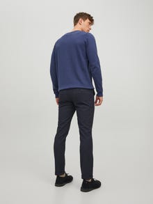 Jack & Jones Pantalon chino Slim Fit -Navy Blazer - 12193553
