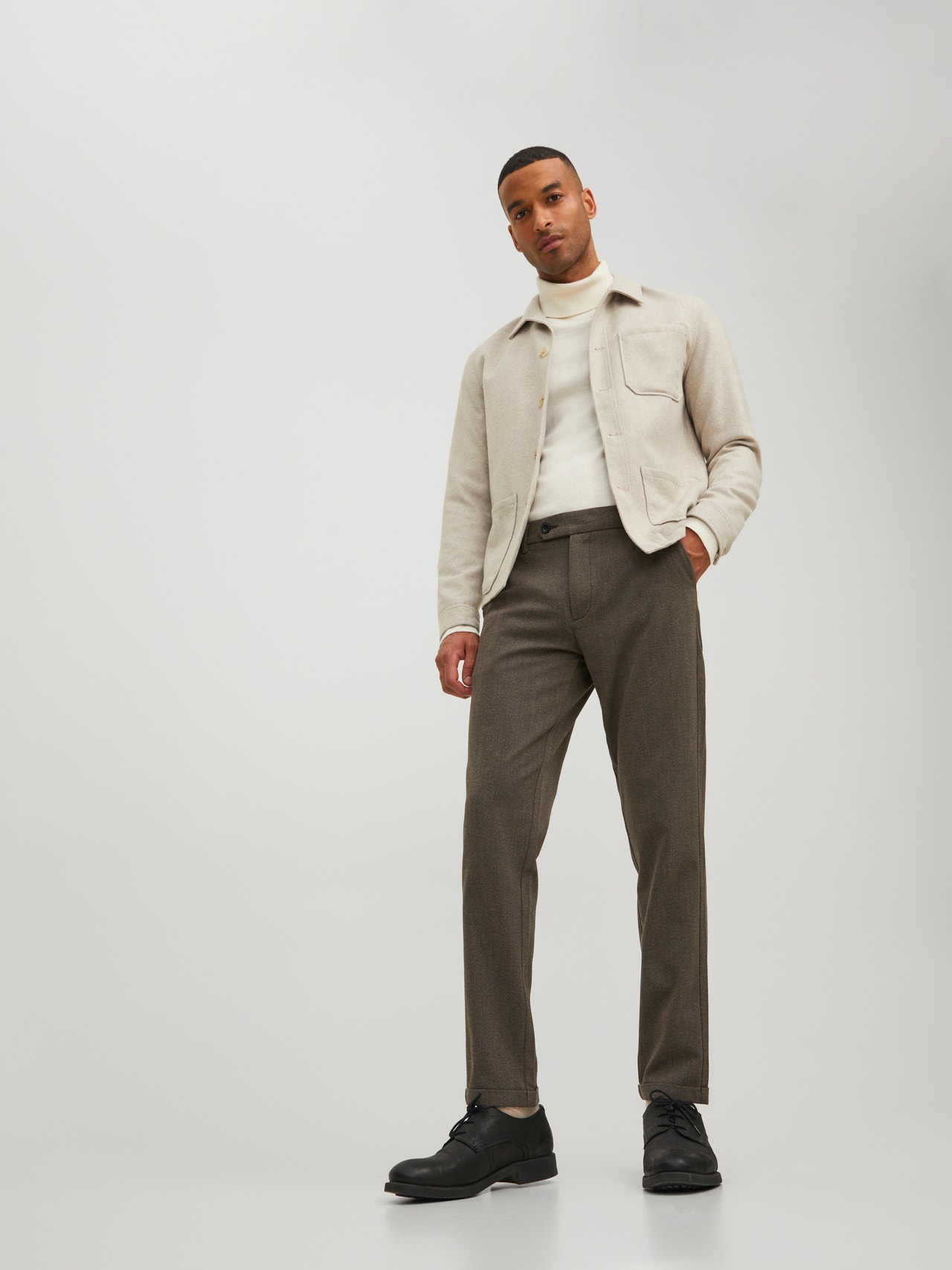 Jack & Jones Slim Fit Chino trousers -Brown Stone - 12193553