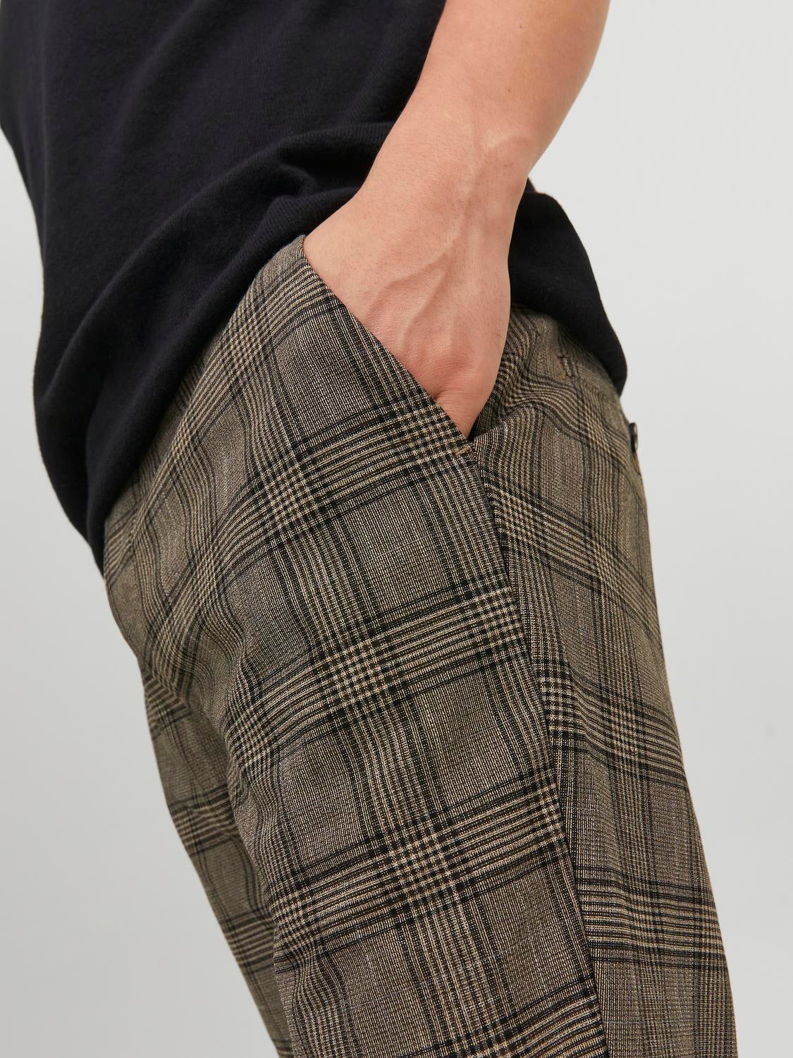 Mens plaid pants on sale h&m