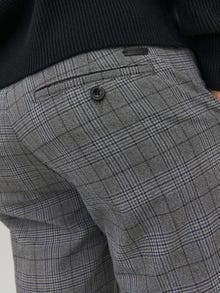 Jack & Jones Slim Fit Plátěné kalhoty Chino -Asphalt - 12193553