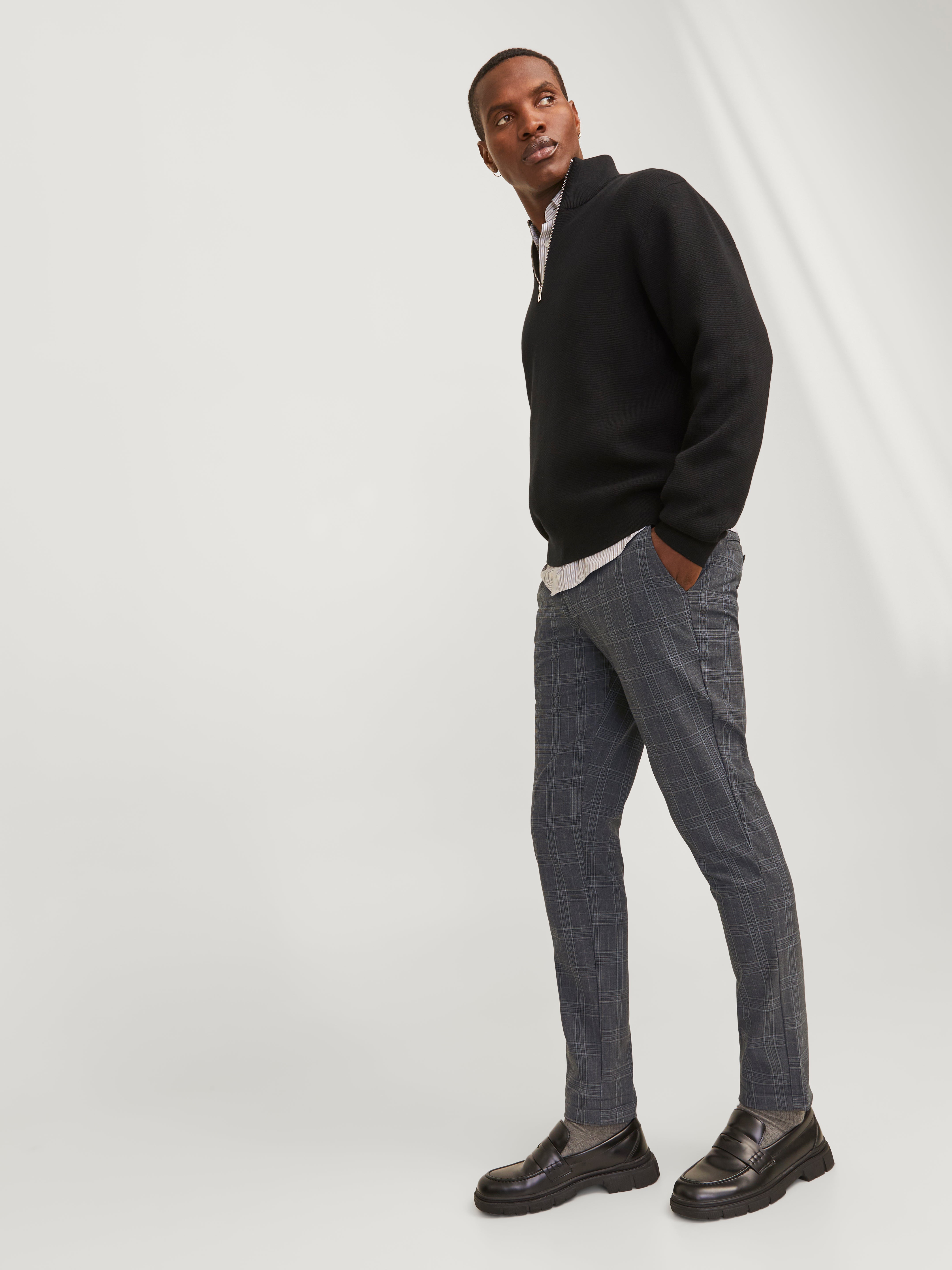 Slim Fit Chino pants | Dark Grey | Jack & Jones®