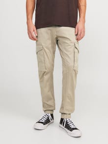 Jack & Jones Slim Fit Cargo kalhoty -Crockery - 12193754