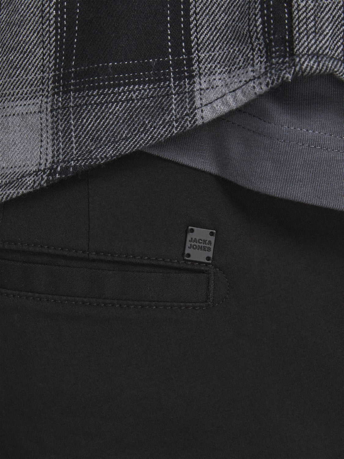 Jack & Jones Black Slim Fit Cargo Trousers | New Look