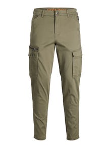Jack & Jones Tapered Fit Cargo trousers -Dusty Olive - 12194246