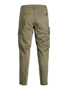 Jack & Jones Tapered Fit Cargo trousers -Dusty Olive - 12194246