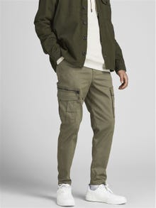 Jack & Jones Tapered Fit Cargo trousers -Dusty Olive - 12194246