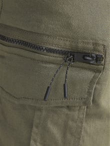 Jack & Jones Tapered Fit „Cargo“ stiliaus kelnės -Dusty Olive - 12194246