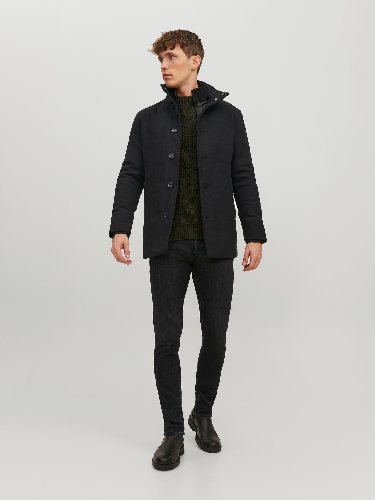 Jack & Jones Cappotto -Black - 12194667