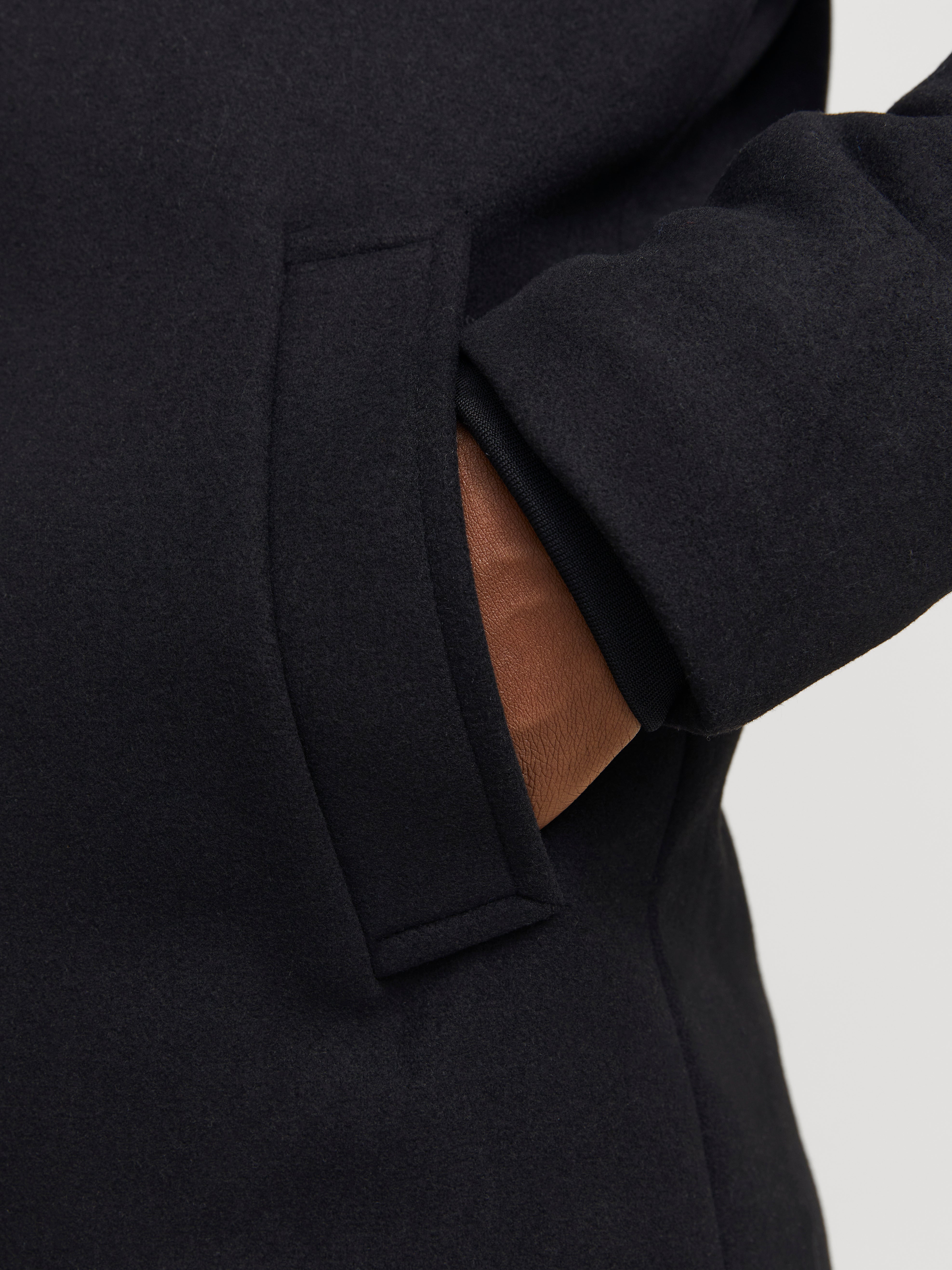 Frakk | Sort | Jack & Jones
