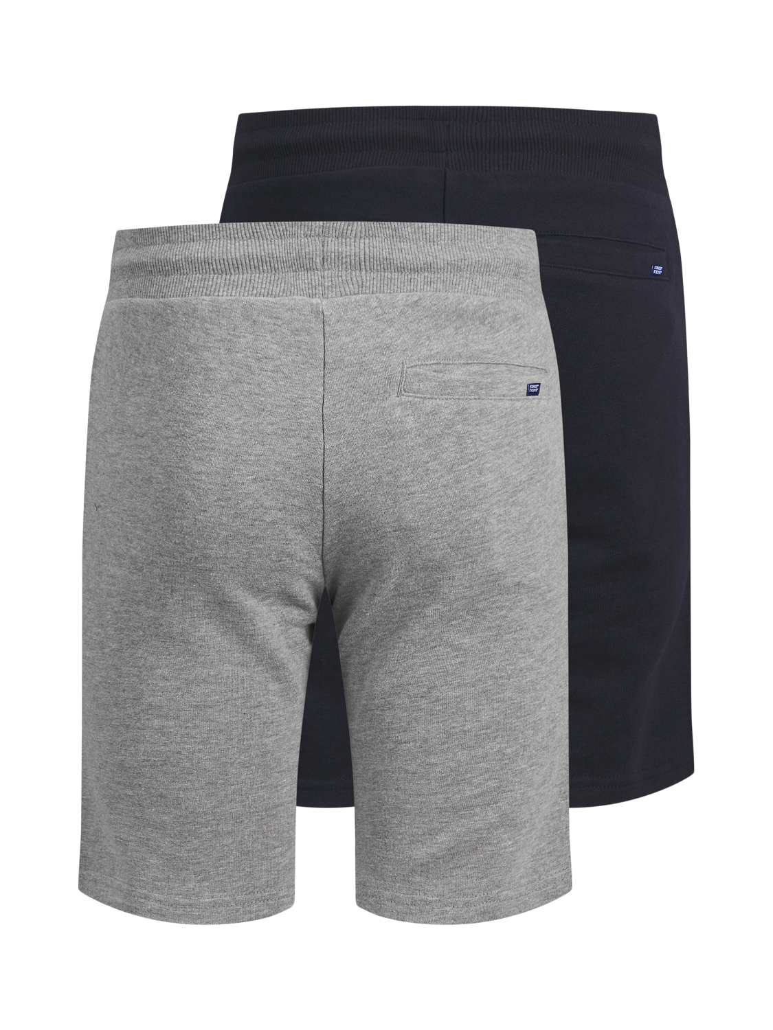 Jack & Jones 2-pak Regular Fit Sweat shorts Til drenge -Light Grey Melange - 12194697