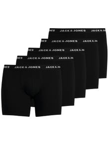 Jack & Jones Μεγάλο μέγεθος 5-συσκευασία Κοντό παντελόνι -Black - 12194944