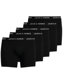 Jack & Jones Plus Size 5-pack Trunks -Black - 12194944