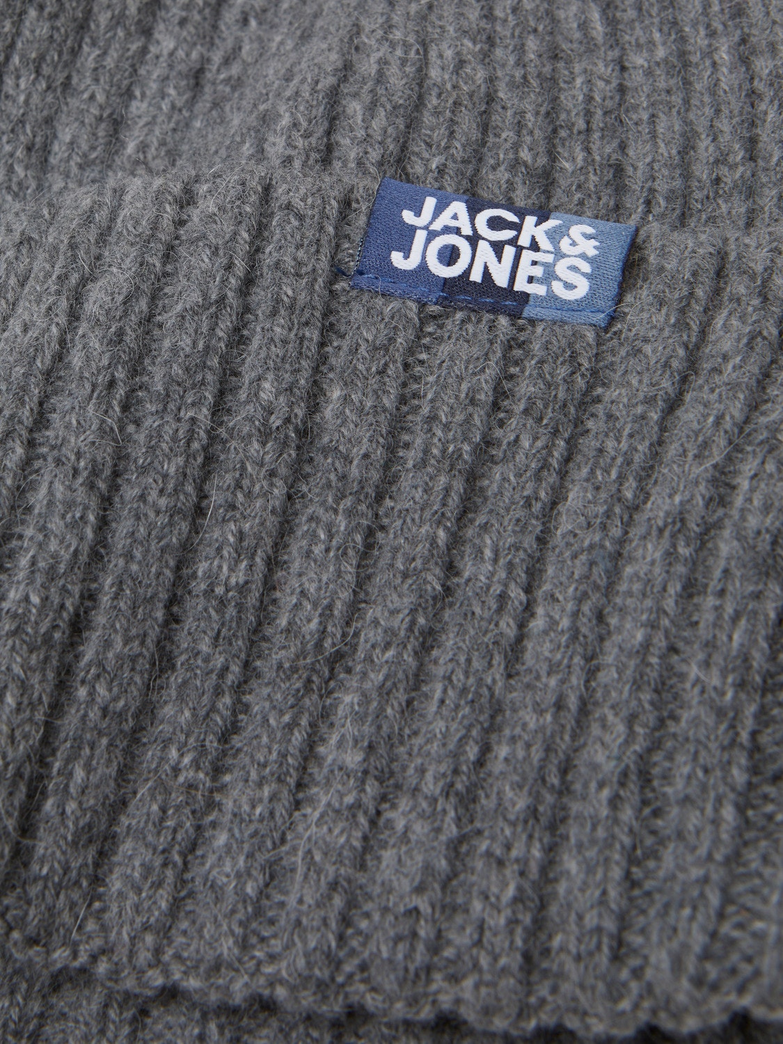 Jack & Jones Beanie -Grey Melange - 12195049
