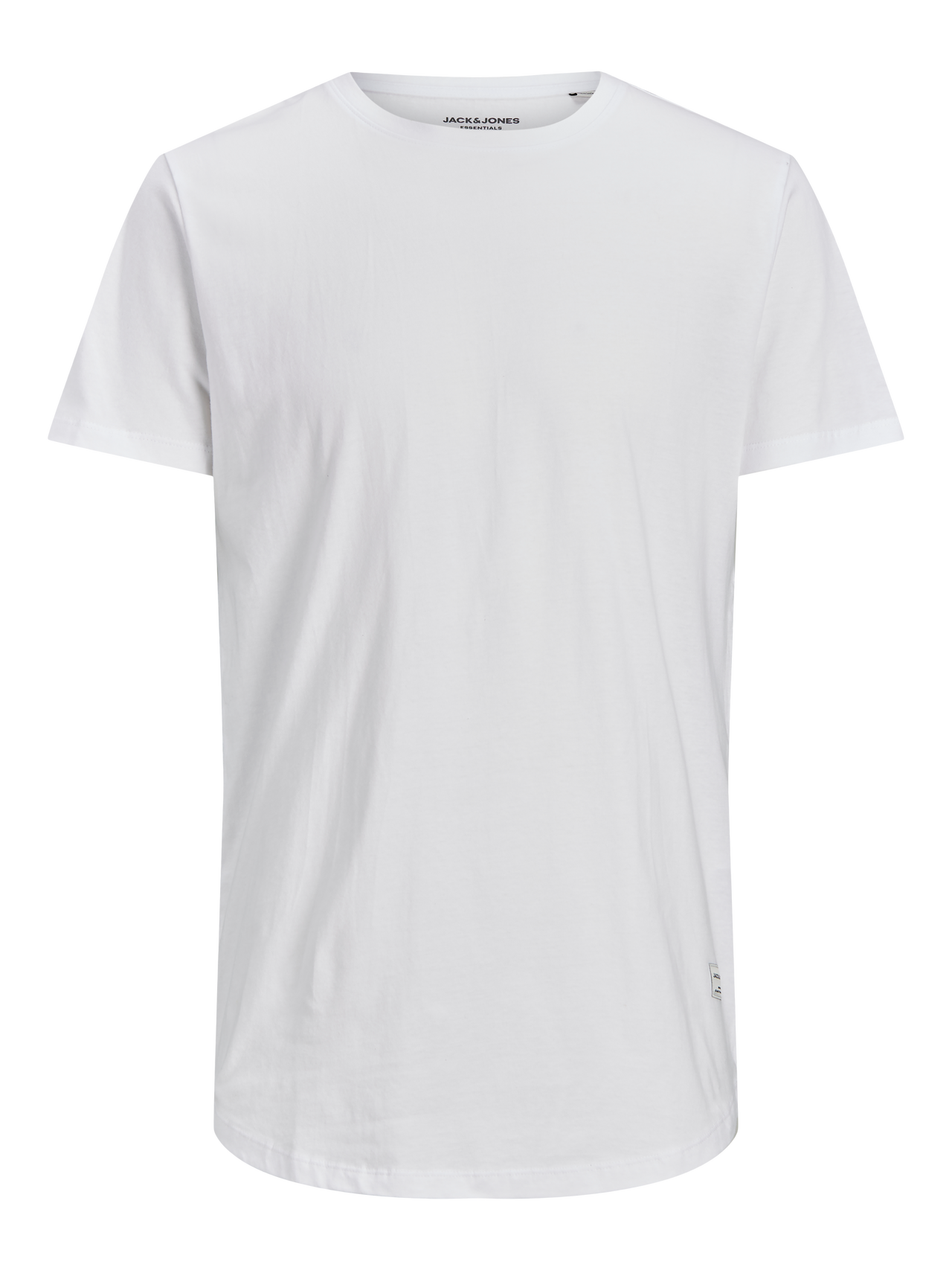 Jack & Jones 7-pakning Vanlig O-hals T-skjorte -White - 12195439