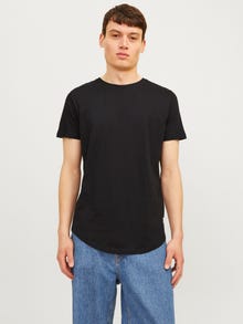 Jack & Jones 7-pakuotės Vienspalvis Marškinėliai -White - 12195439