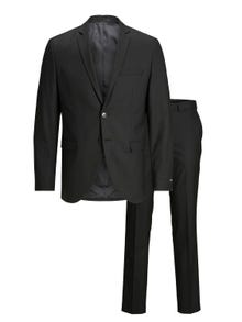 Jack & Jones Plus Size Slim Fit Kostiumas -Black - 12195449