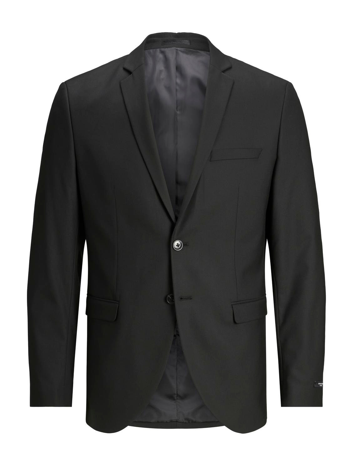 Plus Size Slim Single Breasted Suit Jacket