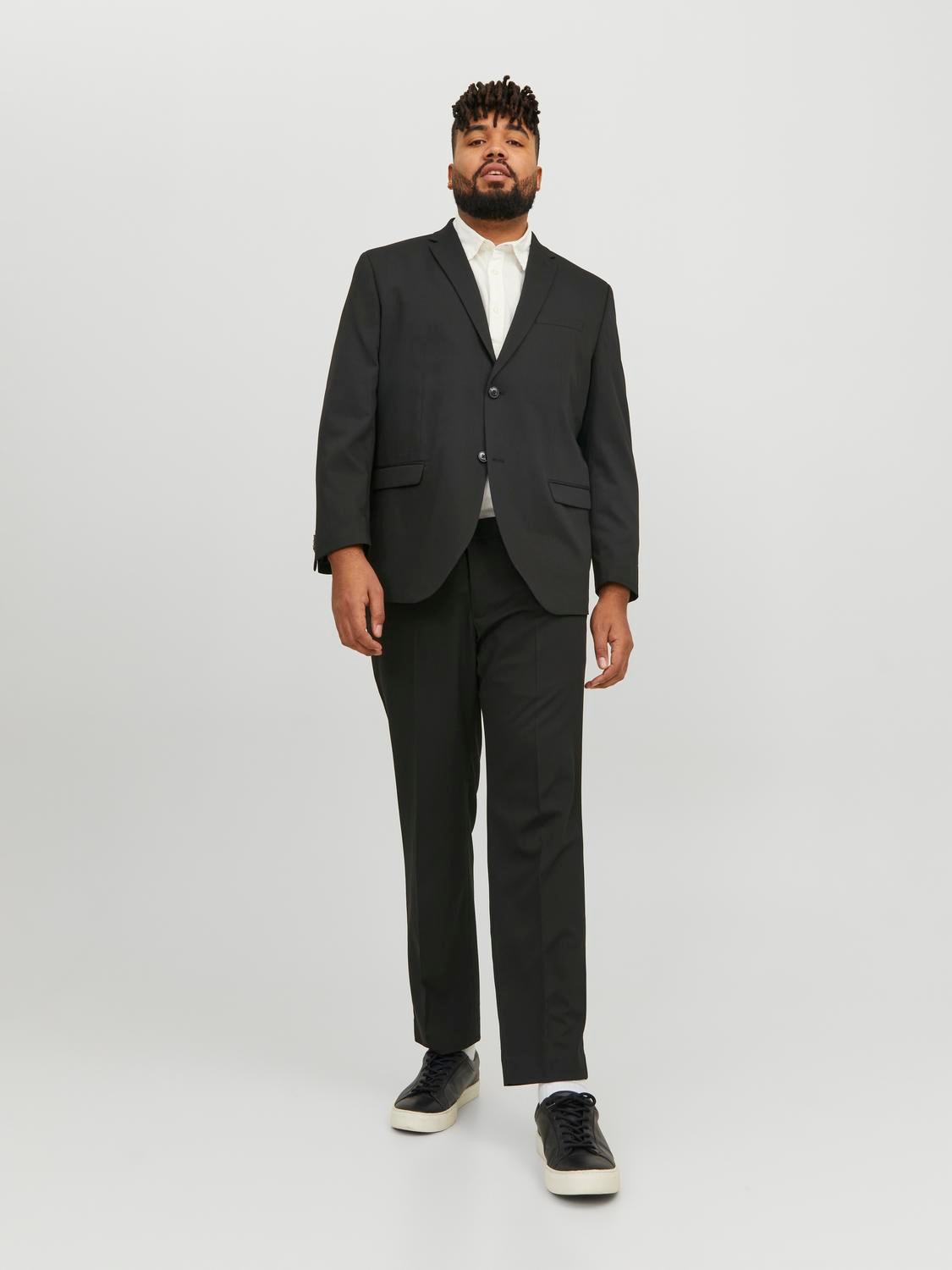 Jack & Jones Plus Size Slim Fit Anzug -Black - 12195449